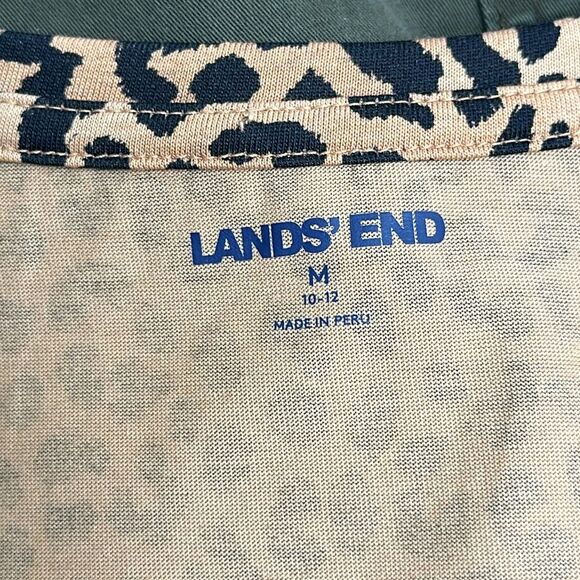 Lands End Tunic Size Medium Supmia Cotton NWOT - Picture 8 of 10